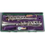 Harry Pedler metal Bb covered hole clarinet