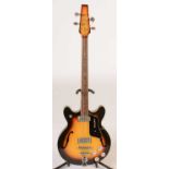 Baldwin 704 semi-acoustic Bass guitar