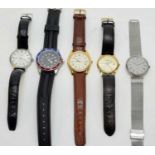 Five dress watches