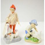 Royal Worcester figures modelled by F.G. Doughty