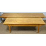 Two mid 20th Century teak coffee tables.