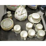 Selection of Aynsley ceramics.