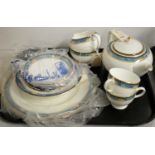 A Wedgwood "Curzon" part tea and dinner service