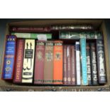 A collection of Folio Society history books.