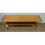 Mid Century teak coffee table.