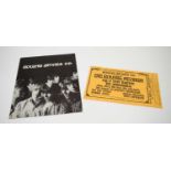 A Rolling Stones 66 Tour programme and concert handbill.