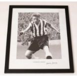 Autograph of Newcastle United footballer Charlie Crowe