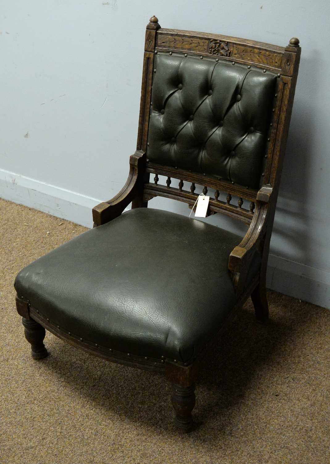 Victorian easy chair