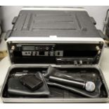 Shure wireless microphone system; and other similar items.