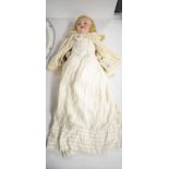 A 19th Century German porcelain doll.