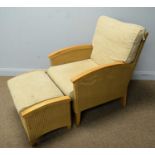 Conservatory chair and footstool