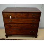 A George III mahogany chest