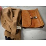 Gianni Conti satchel/briefcase; and a Hugo Boss coat.