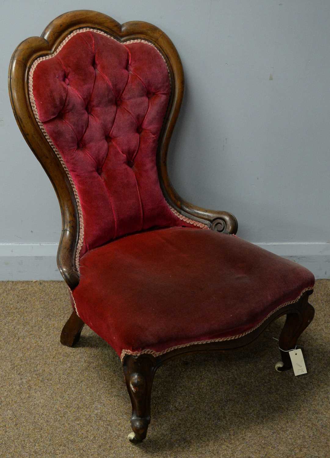 Victorian easy chair