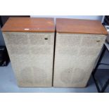Pair of Teesdale vintage speaker cabinets.