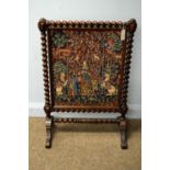 A Victorian firescreen