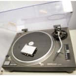 Technics turntable; Ortofon Concorde cartridge and a turntable pre-amp0lifier.