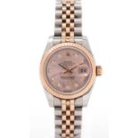 Rolex Oyster Perpetual Datejust Superlative chronometer lady's wristwatch