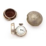 Edward Prior, London: a mid-19th Century quadruple cased pocket watch