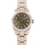 Rolex Oyster Perpetual Superlative Chronometer: a lady's stainless steel cased automatic wristwatch,