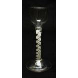 18th Century wine glass