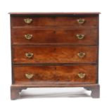 George III mahogany chest.