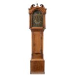 Blackett Wallace (possibly of Brampton): an oak longcase clock