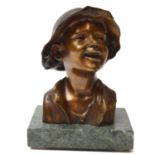 Giovanni De Martino (1870-1935): a bronze bust of a boy