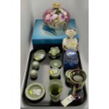A selection of ceramics including Wedgwood and Maling
