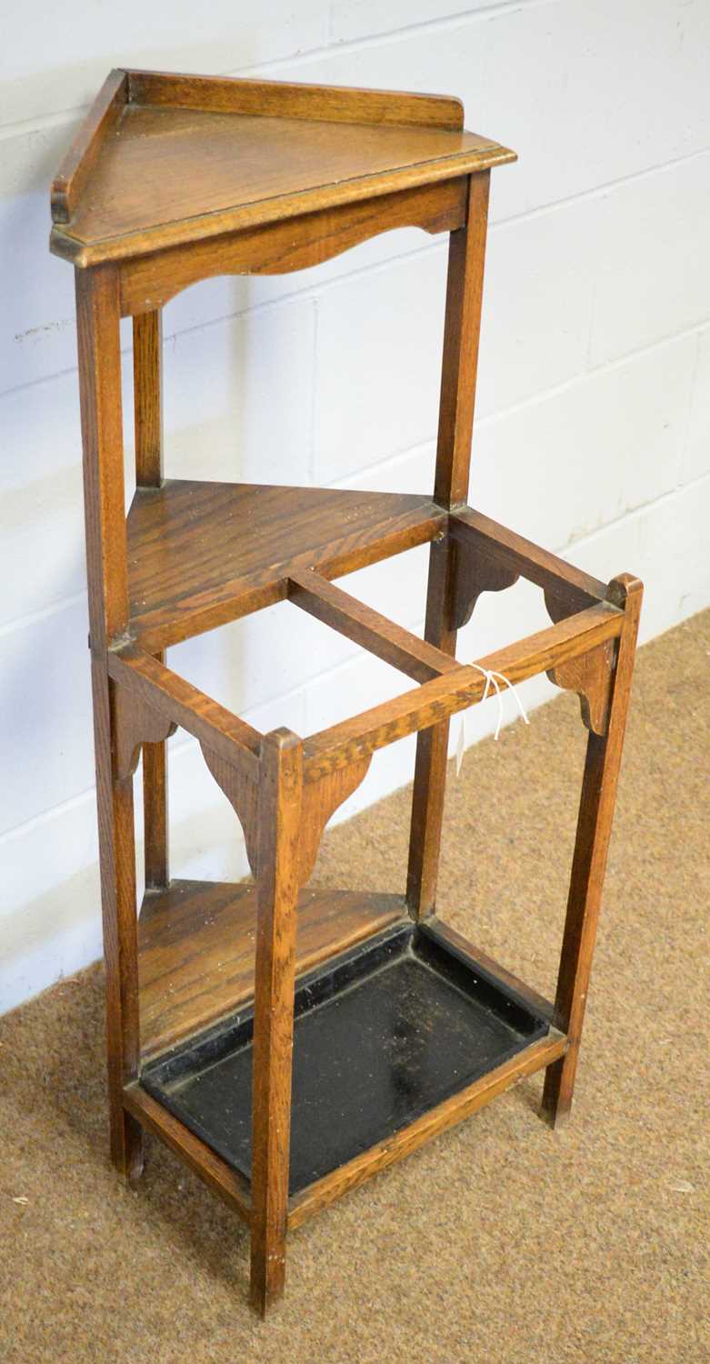 An Edwardian corner stick stand - Image 2 of 2