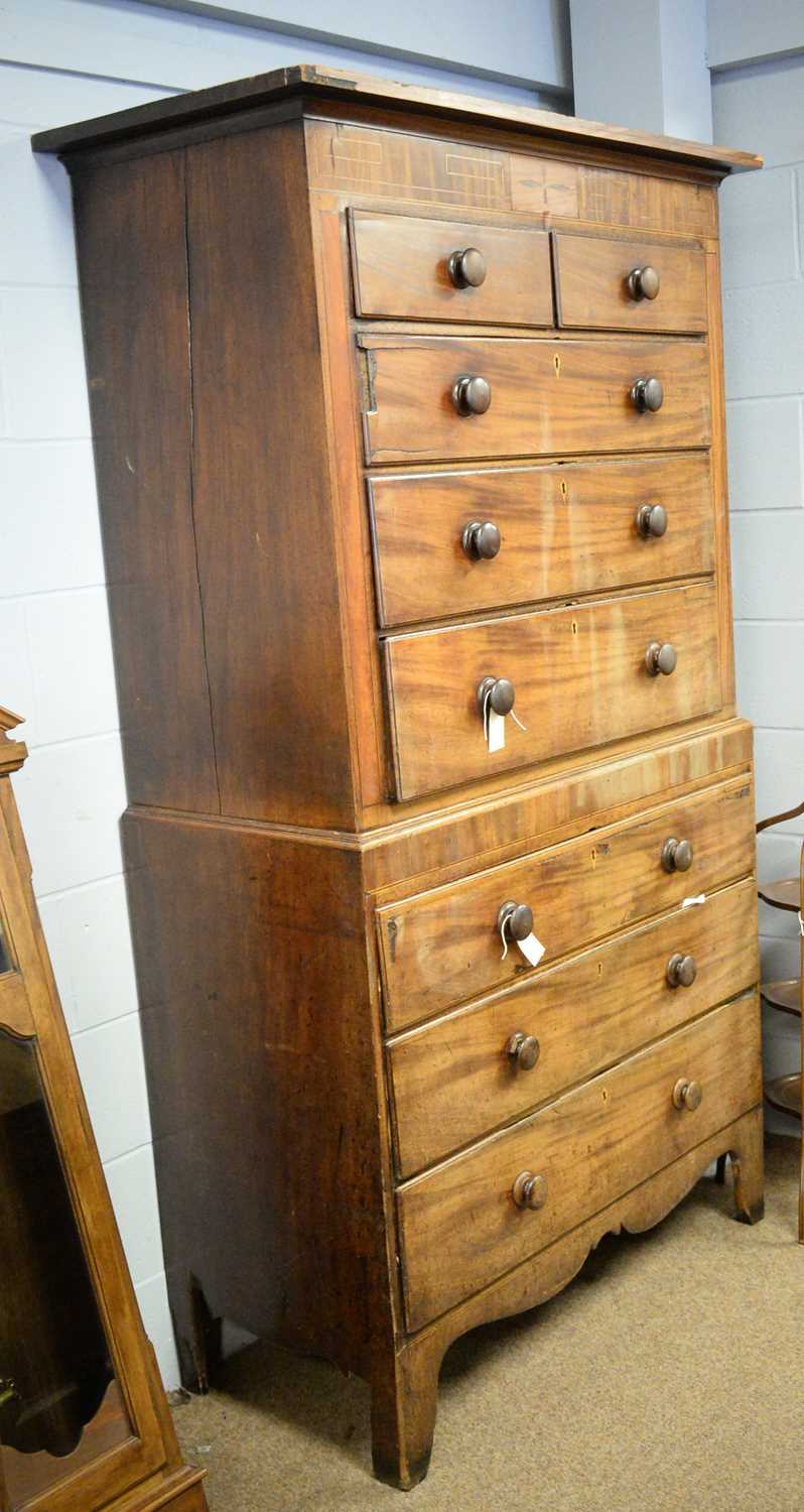 A Victorian chest-on-chest - Image 2 of 2