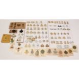 Collection of British collar badges