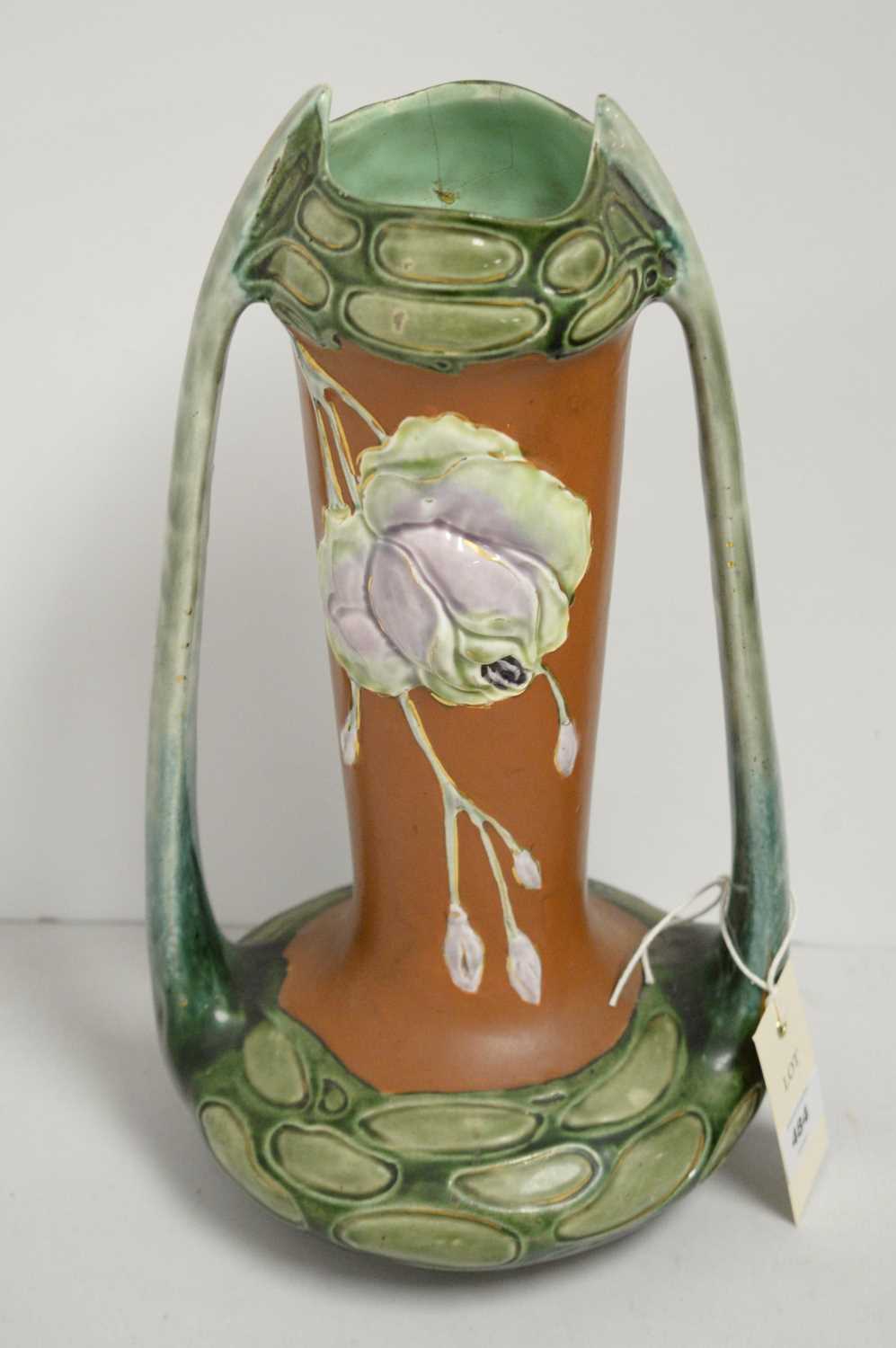 Early 20th Century Austrian twin-handled vase.