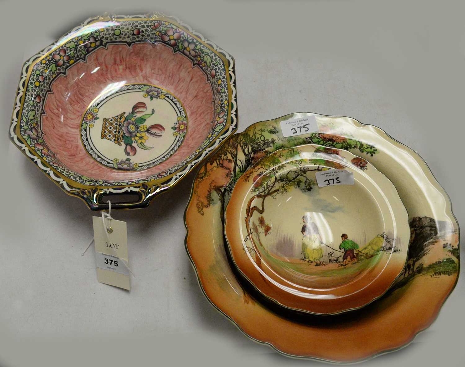 A selection of Royal Doulton and other ceramics.