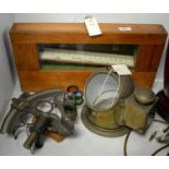 A selection of shipping instruments.