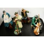 A collection of Royal Doulton figures