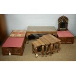 20th Century carved Indian hardwood furniture