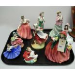 Royal Doulton and other figurines.
