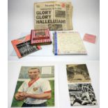 Sunderland FC autographs and ephemera, Sir Stanley Matthews CBE - autographs