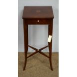 Edwardian mahogany occasional table.