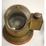 Ship's binnacle containing compass.