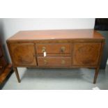 Early 20th C mahogany sideboard.