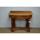 Victorian mahogany washstand.