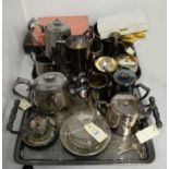 A collection of electroplate.