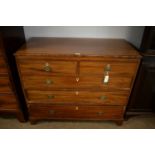 19th Century mahogany chest of drawers.