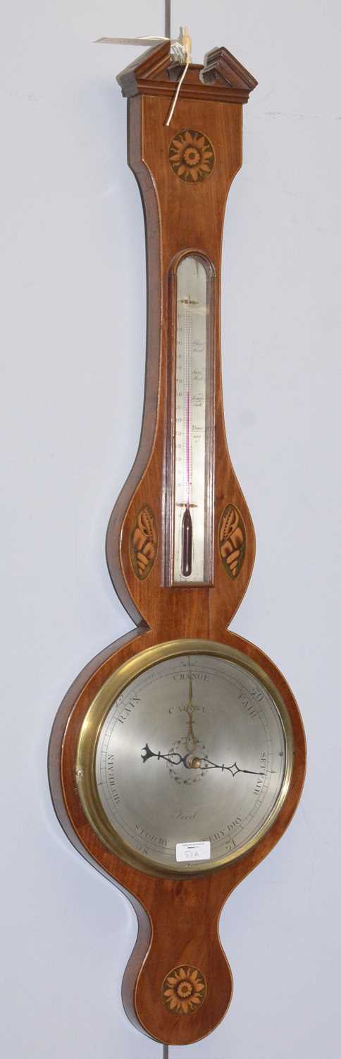 A 19th Century banjo barometer.