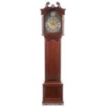 R. Crawford of Glasgow: a mahogany longcase clock