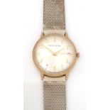 A Smiths Astral 9ct yellow gold cased wristwatch,