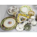 Selection of late 19th/early 20th Century porcelain.