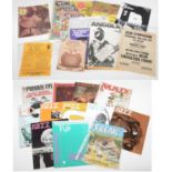 Music Magazines, Underground Comix, and other fringe publications.